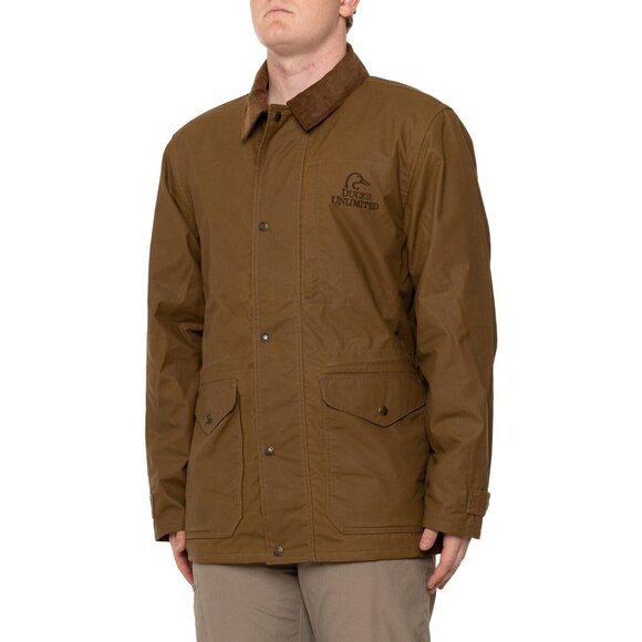 FILSON Ducks Unlimited Mens 3XL Cover Cloth Mile Marker Coat/Jacket Tan NEW $395 - Picture 8 of 12